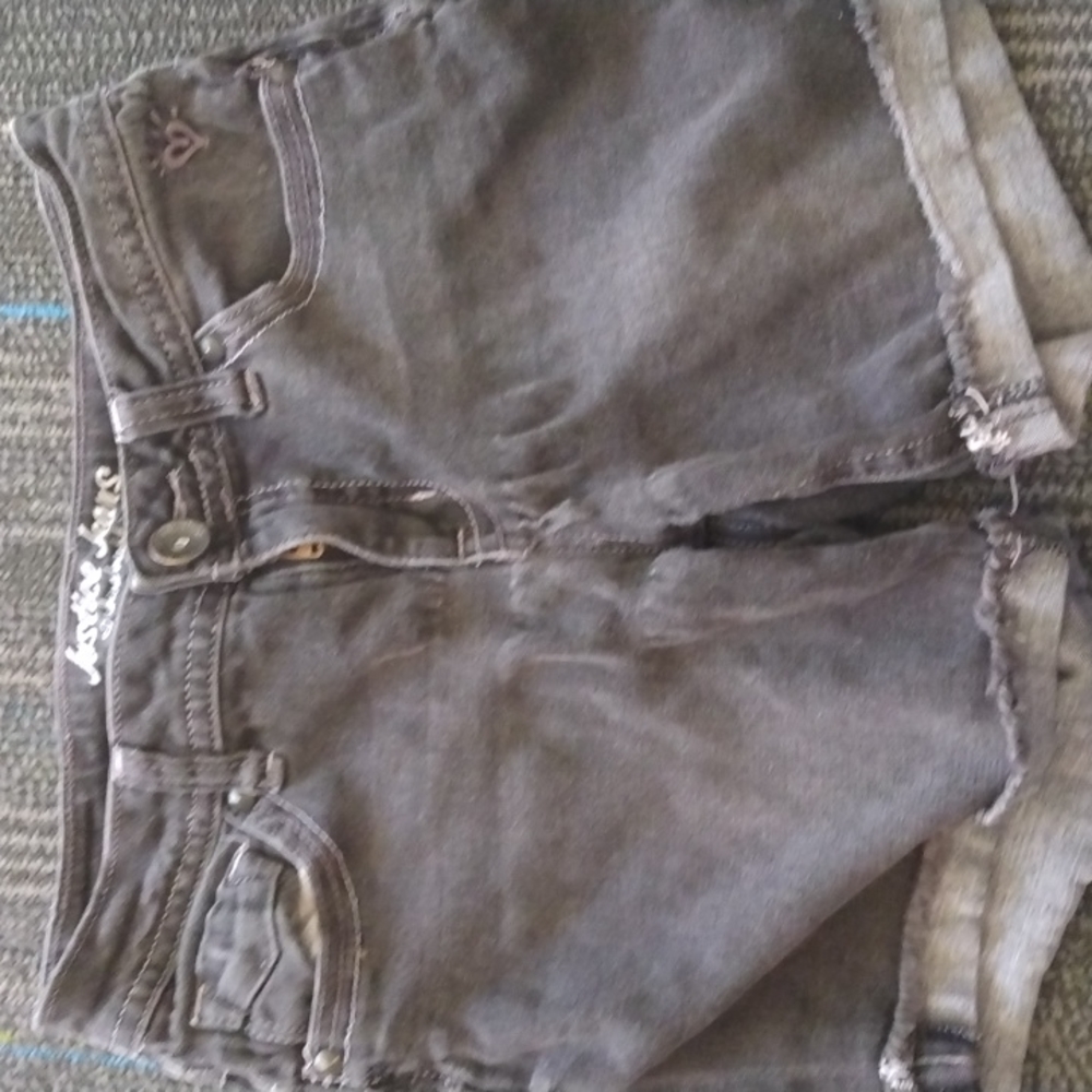 Justice jean shorts